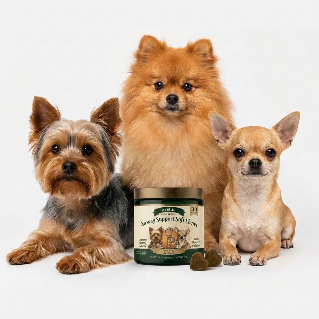Airway Support Soft Chews for Small Breeds